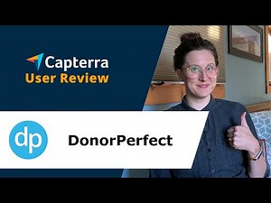 DonorPerfect Review: Easy to learn and intuitive to use