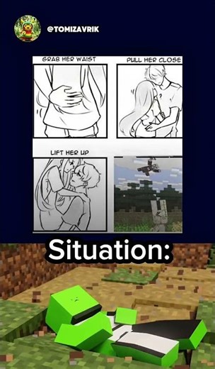 You can't mess around with the Minecraft golem. #minecraft