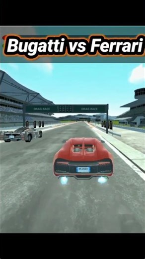 Bugatti vs Ferrari car race😈🗿☠️ #buggati #ferrari #car #carracing #gaming #gamer #gameplay