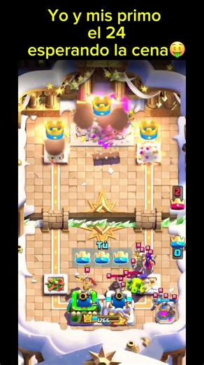 Yo y mi primo el 24XD🤑#humor #clashroyale #24dediciembre