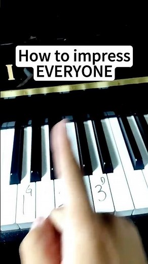 G major chord - easy piano tutorial