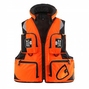 [Hot Item] Multi-Function Pockets Wholesale Price Personalize Custom Adult Marine Swimsuit Fishing Life Jacket