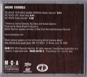 Archie Eversole - We Ready