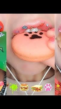BEST!!! ASMR Eating Emoji Food Challenge TikTok Mashup 2022 Compilation Mukbang 먹방