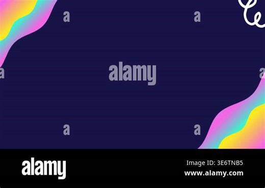 simple modern abstract circles pattern Stock Video Footage - Alamy