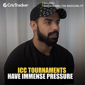 52K views · 3.1K reactions | Pakistan cricketer, Shadab Khan opens up on the pressure of playing in ICC tournaments. The Pakistan superstar also reflects back on his starting days as a professional cricketer in the interview. Watch Out. (Source: Saeed Ajmal- The Magician/ YouTube) | CricTracker Humour | Facebook