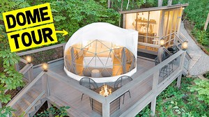 Geodesic glamour: The future of luxury camping