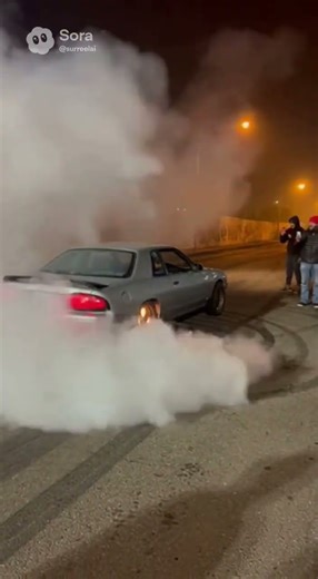 Biggest Burnout Turns Into a Fireball 🚗🔥 #car #burnout