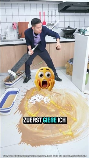 Dirty floors cleaned in seconds