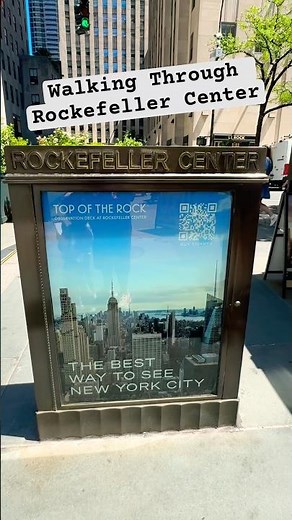 Exploring Rockefeller Center | True Vibe of New York City #rockefellercenter #nyc #nyclife #newyork
