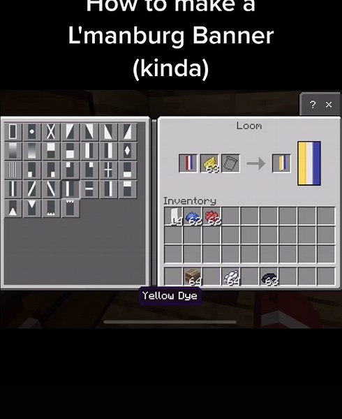 Create a Stunning L'manburg Banner in Minecraft PE