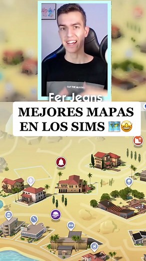 Mejores mapas en Los Sims 4 🗺🤩💚