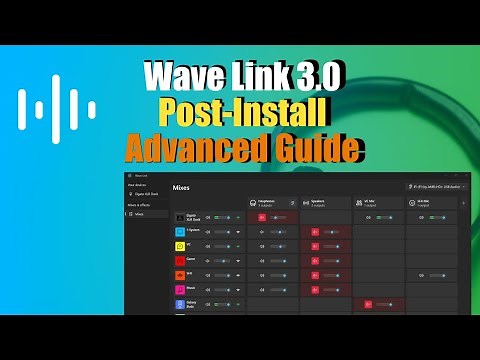 Wave Link 3.0 Advanced Audio Routing — Game, Chat, SFX, Music & MORE