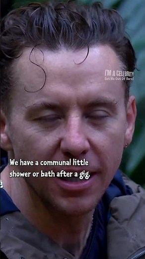 Oh to be a McFly on that bathroom wall 🛁 #ImACeleb