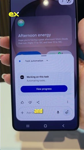 Galaxy S26 Ultra Agentic AI in Action 🔥 Book a Cab with One Voice Command!