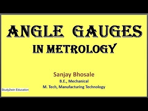 Angle Gauges in Metrology