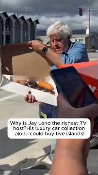 Why is Jay Leno the richest TV host?His luxury car collection alone could buy five islands!