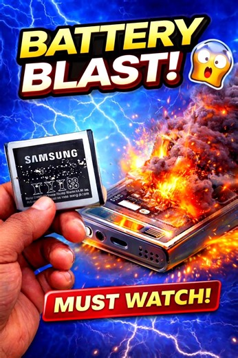Lithium Battery Blast 😱 | Real Reason Behind Battery Explosion | Safety Tips |must watch #shorts