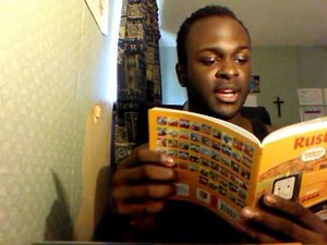 Jonathan Reading to My Thomas Story Library: Rusty