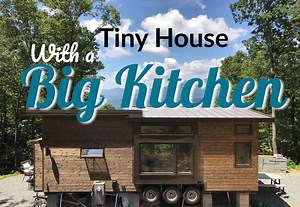 1.1M views · 6.3K reactions | I didn't expect to get so many comments and questions about our Tiny House (with a big kitchen), so I decided to make a quick video tour with more info for you. See the blog post here: https://www.100daysofrealfood.com/new-tiny-house-kitchen/ | 100 Days of Real Food | Facebook