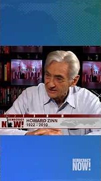 Howard Zinn on teaching the real history of the United States