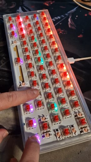 Change the RGB color of your gaming keyboard