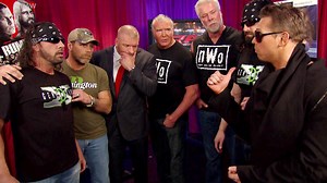 The Kliq reunites backstage: Raw, January 19, 2015