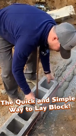 60K views · 1.1K reactions | Quick and Easy Block Laying Tips | Perkins Builder Brothers | Facebook