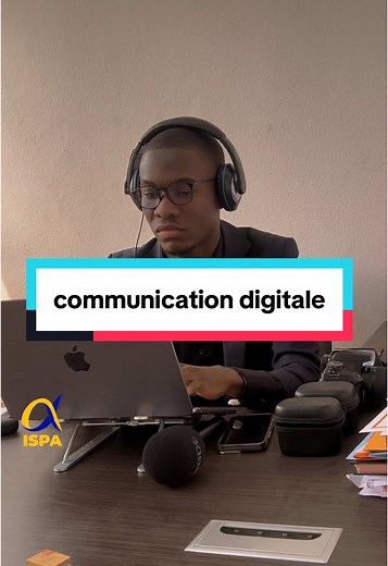 Découvrez les coulisses du métier de responsable communication digitale à ISPA Polytechnique #cotedivoire🇨🇮