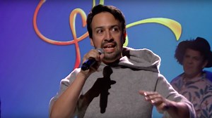 Watch Lin-Manuel Miranda's intense freestyle rap about hating open-plan offices