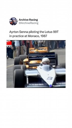 Archive Racing🏎️🏁 on Instagram: "That turbo whistle.. 😵‍💫 Ayrton Senna drove the Lotus 99T in the 1987 Formula 1 season, marking one of the most iconic pairings of man and machine. The 99T was powered by a 1.5L turbocharged Honda V6 engine, producing around 900 horsepower in qualifying trim. This car also pioneered active suspension technology, which allowed it to handle better on rough surfaces and gave Senna a competitive edge in certain conditions. Senna’s skill, combined with the car’s c