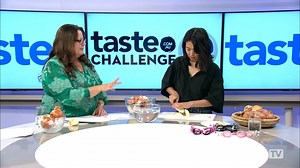 14K views · 21 reactions | Can you cut an onion without shedding a tear? We put Michelle and Steph to the test in the latest episode of taste challenge. | Taste.com.au | Facebook