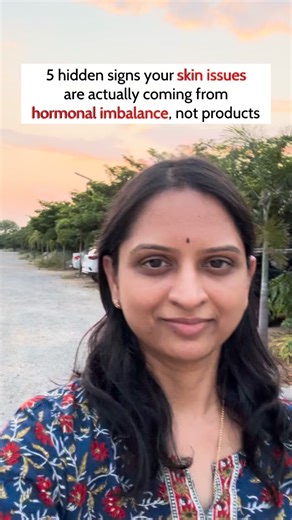 Struggling with stubborn skin issues? Here are 5 hidden signs your skin is sending you about hormonal imbalance: 1️⃣ Breakouts in unusual areas If pimples keep appearing on your chin, jawline, or along your hairline, it could be linked to fluctuating androgens, not the cream you’re using. 2️⃣ Excess oil or dryness that won’t normalize Hormonal shifts can trigger overactive sebaceous glands or dehydrated skin, regardless of your skincare routine. 3️⃣ Persistent redness or sensitivity Inflammation