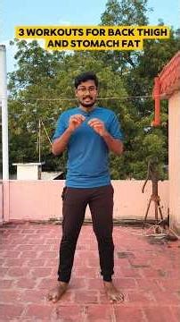 3 best exercises for belly fat and thigh fat