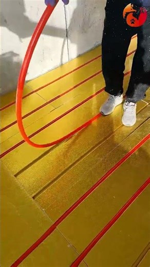 The process of installing underfloor heating