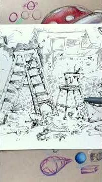 Use crosshatching lines to give your drawing energy #howtodraw #crosshatching #penandinkdrawing