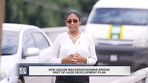 1.7K views · 23 reactions | A new US$35 million Mackenzie/ Wismar Bridge in Region 10 (Upper Demerara- Berbice) will be built by the China Railway Construction Corporation Limited following a contract signing event on Friday. Residents said a new bridge is badly needed while government officials, including President Dr. Irfaan Ali, explained that the new structure ties into a much-larger development plan. Vishani Ragobeer reports from Linden… | News Room | Facebook