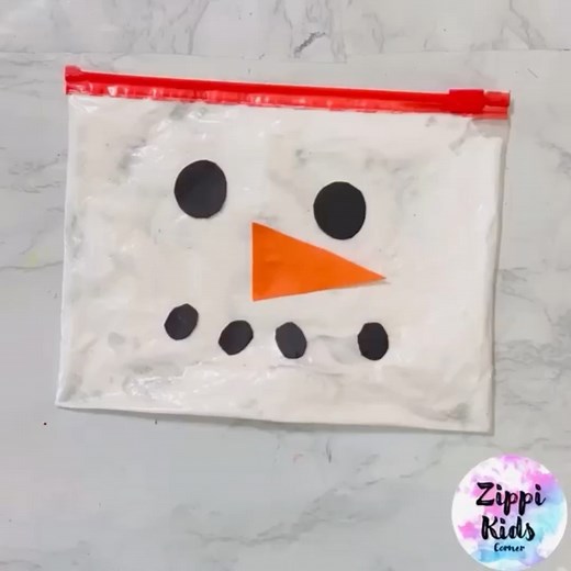 107K views · 699 reactions | Snowman sensory bag for winter ☃️❄️☃️! A fun and super easy activity for preschool and kindergarten☃️❄️☃️ | Zippi Kids Corner | Facebook