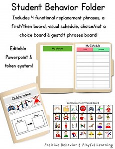 ALL-IN-ONE BEHAVIOR FOLDER!