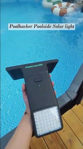 The best above ground pool nighttime setup ideas! You don't wanna miss this Poolside Solar Lights