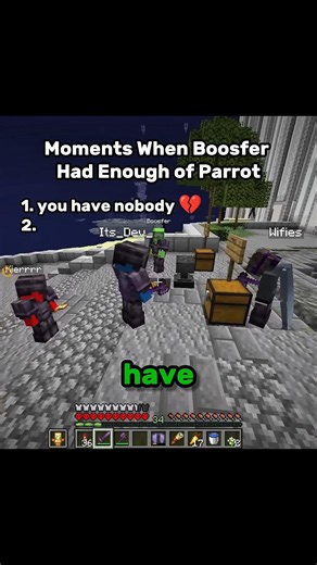 Boosfer Had Enough Moments