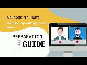 MUET Speaking Online Test