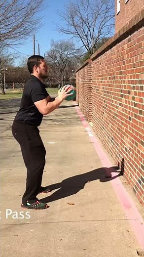 Medicine Ball Chest Pass