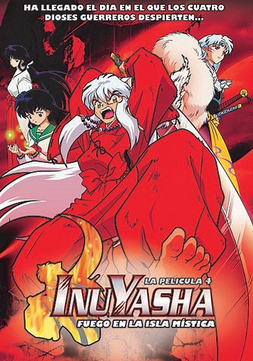 Inuyasha, la película 4: Fuego en la isla mística online