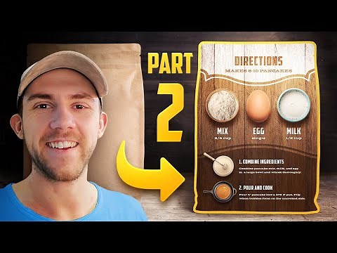Pancake Packaging Design | FULL DESIGN PROCESS (Pt. 2)