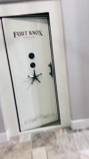 Custom Concrete Master Closet as a Safe Room