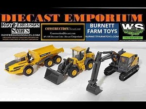 New-Ray Volvo Construction Vehicle Collection