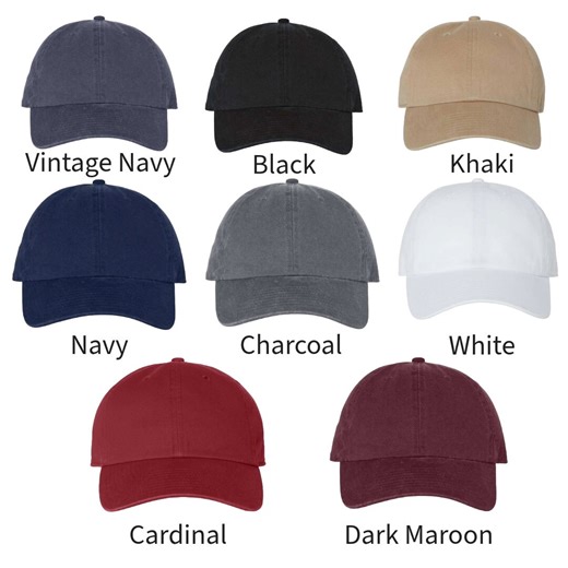 Custom Embroidered Interlocking Monogram Hat | Heritage Club Insignia | '47 Brand Clean Up - Etsy