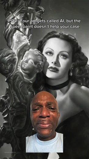 ❌ DARRIEL ❌ on Instagram: "💀 Subject: Hedy Lamarr Reference image: Photo by László Willinger #digitalart #digitaldrawing #digitalpainting #digitalartist #procreate #ipadart #speedpaint #timelapse #greyscale #drawingprocess #artprocess #hyperrealism #hyperrealistic #realism #realisticart #portraitdrawing #portraitpainting #portraitartist #artreels #artistreels #artmeme #memes"