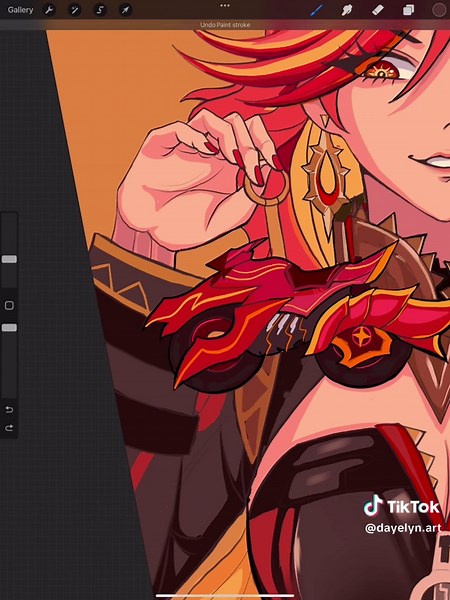Dayelyn art op TikTok
